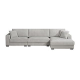 Modular Fabric Chaise Sofa