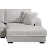 Modular Fabric Chaise Sofa