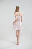 Silk Chemise - Pink, Medium - Luxurious Silk Chemise for Women Sleepwear - Soft, Lightweight & Elegant