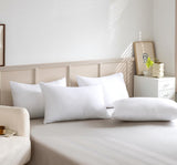 Gioia Casa Luxury Plush Down Microfibre Medium Firm Pillows - 4 Pack