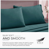 Gioia Casa Bamboo Cotton Blend All Season Bedding Set - Emerald Green - Double Size