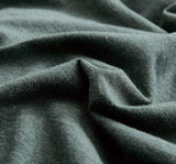 Gioia Casa 100% Jersey Cotton Soft Stretchy Breathable Fitted Sheet - Forest Green - Double Size