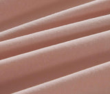 Vintage Washed Microfibre Quilt Cover Set (Pink, Double)