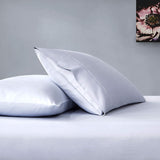 Gioia Casa Bamboo Cotton Blend All Season Bedding Set - Silver - Queen Size