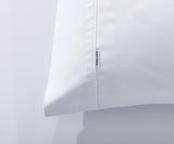 Gioia Casa Bamboo Cotton Blend All Season Bedding Set - White - Queen Size