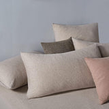 Gioia Casa 100% Jersey Cotton Quilt Cover Set - Natural - Queen