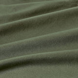 Gioia Casa 100% (3Pcs) Cotton Vintage Washed Bed Quilt Cover Set - Khaki Green - Queen Size