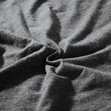 Gioia Casa 100% Jersey Cotton Quilt Cover Set - Black Marble - King