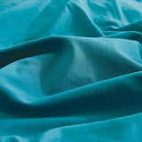 Vintage Washed Microfibre Sheet Set (Teal, King Single)