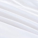 CleverPolly Vintage Washed Microfibre Quilt Cover Set (3Pcs) - White - Super King Size