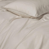 Gioia Casa Vintage Washed 100% Cotton Standard Pillowcase - Luxurious Standard Pillow Cover - Natural - 2 Pcs