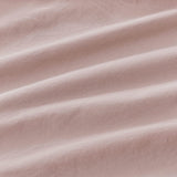 Gioia Casa Vintage Washed 100% Cotton Standard Pillowcase - Luxurious Standard Pillow Cover - Pink - 2 Pcs