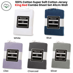 Revive 100% Cotton Jersey Combo Set Silver King