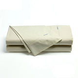 Bianca Heston Cotton Percale Sheet Set Stone King Single