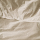Bedding House Summer Sand Seersucker Cotton Quilt Cover Set King