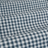 Ardor Rowe Teal Textured Seersucker Quilt Cover Set King