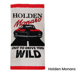 Holden Monaro Cars Printed 100% Cotton Beach Towel 75 x 150 cm