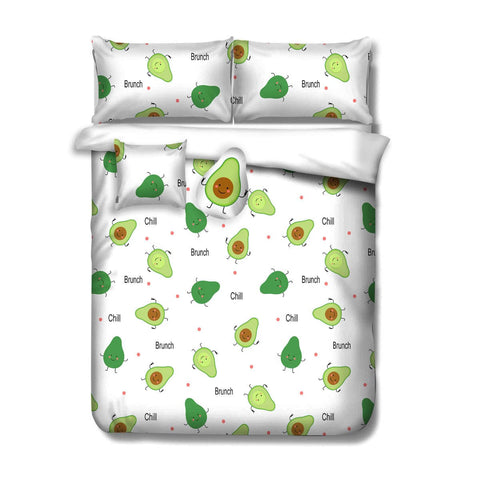 Ramesses White Avocado Kids Advventure 4 Pcs Comforter Set Single