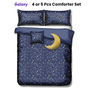 Ramesses Galaxy Kids Advventure 5 Pcs Comforter Set Double