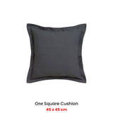 Platinum Collection Ascot Granite Square Filled Cushion 45 x 45cm