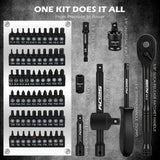 Mechanics Tool SAE/Metric 1/4" & 3/8" Drive Socket Adapters Combination Wrench