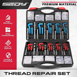 SEDY 320Pcs Helicoil Thread Repair Kit SAE Metric HSS Drill Bits Thread Restorer In Australia - Darrahopens