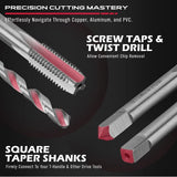 SEDY 320Pcs Helicoil Thread Repair Kit SAE Metric HSS Drill Bits Thread Restorer In Australia - Darrahopens