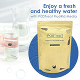 POSTreat FluoRid Media Refill -Fluoride Filter Media-Phoenix Gravity