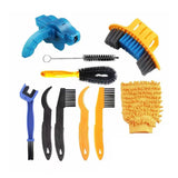 10 Piece Bike Cleaning Brush Kit Bicycle Maintenance Tool Set for Chain and Gear In Australia - Darrahopens