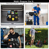 Multi Function Large Capacity Cleaning Tool Storage Bag with Adjustable Strap