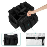 Multi Function Large Capacity Cleaning Tool Storage Bag with Adjustable Strap