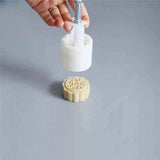 Mooncake Decor Cookies Round Pastry Moon Cake Diy Flower Stamps Mold Mould Au