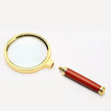 15X Handheld Magnifying Glass 60mm Optical Lens for Reading Jewelry Hobby