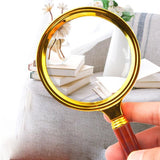15X Handheld Magnifying Glass 60mm Optical Lens for Reading Jewelry Hobby
