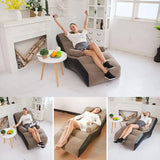 Inflatable Lazy Sofa Portable Outdoor Air Chair Sleeping Bed Lounger for Camping