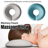 Memory Foam Face Plank Pillow Support Pad Comfort Cushion for Spa and Massage - Blue In Australia - Darrahopens