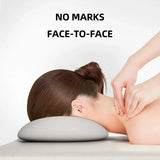 Memory Foam Face Plank Pillow Support Pad Comfort Cushion for Spa and Massage - Blue