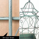 Iron Balcony Plant Stand Floor Rack Metal Garden Display Shelf Garden Decoration