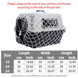 Pet Carrier Net Bag for Cat Dog Travel Mesh Cover Protective Tote Use - 60 × 39 × 39 cm