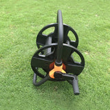 Garden Hose Storage Rack Pipe Holder Car Wash Water Winding Reel Organizer