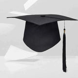 Mortarboard Graduation Hat Academic Cap Black Bachelor Master Chancellor Hat Au