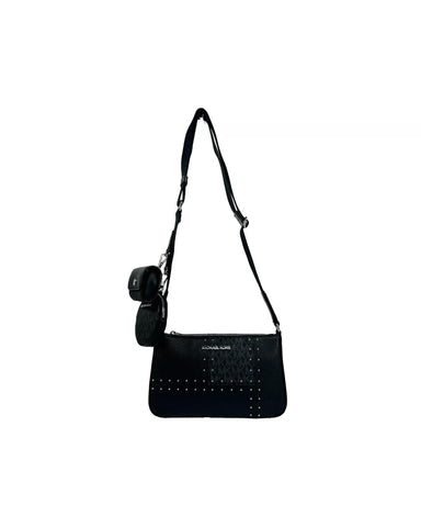 Michael Kors Women's Crossbody Tech Attacht Bag Purse Black - One Size