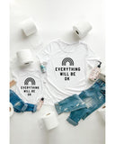 Azura Exchange EVERYTHING WILL BE OK Graphic Tee - M