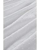 Azura Exchange Swiss Dot Ruffled V Neck Top - 2XL