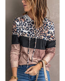 Azura Exchange Colorblock Tie Dye Hoodie - L