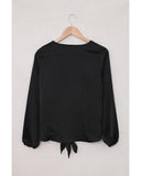 Azura Exchange Bubble Sleeve Blouse - M