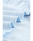 Azura Exchange Pom Pom Lace Splicing Blouse - XL