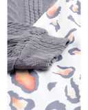 Azura Exchange Cold Shoulder Turtleneck Top - M