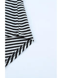 Azura Exchange Pinstripe Patch Pocket Top - M