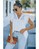 Azura Exchange Ruffled Shoulder Top - XL